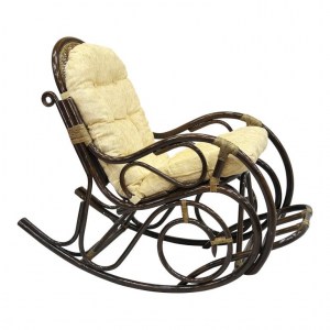 Кресло-качалка с подножкой 05-11 (Ротанг)